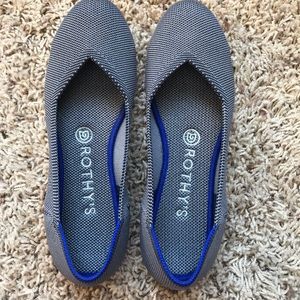 Rothy’s 7.5 Birdseye Round Toe flat